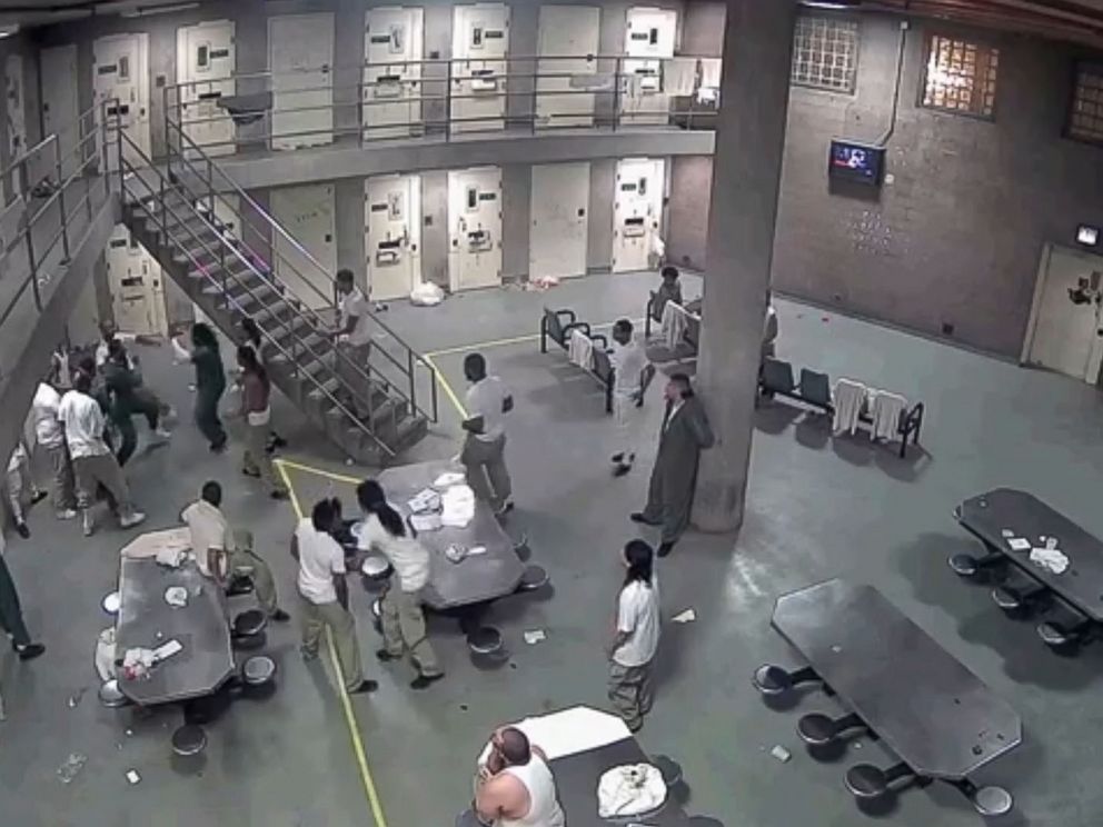 16 inmates indicted in jail fight caught on video - ABC News