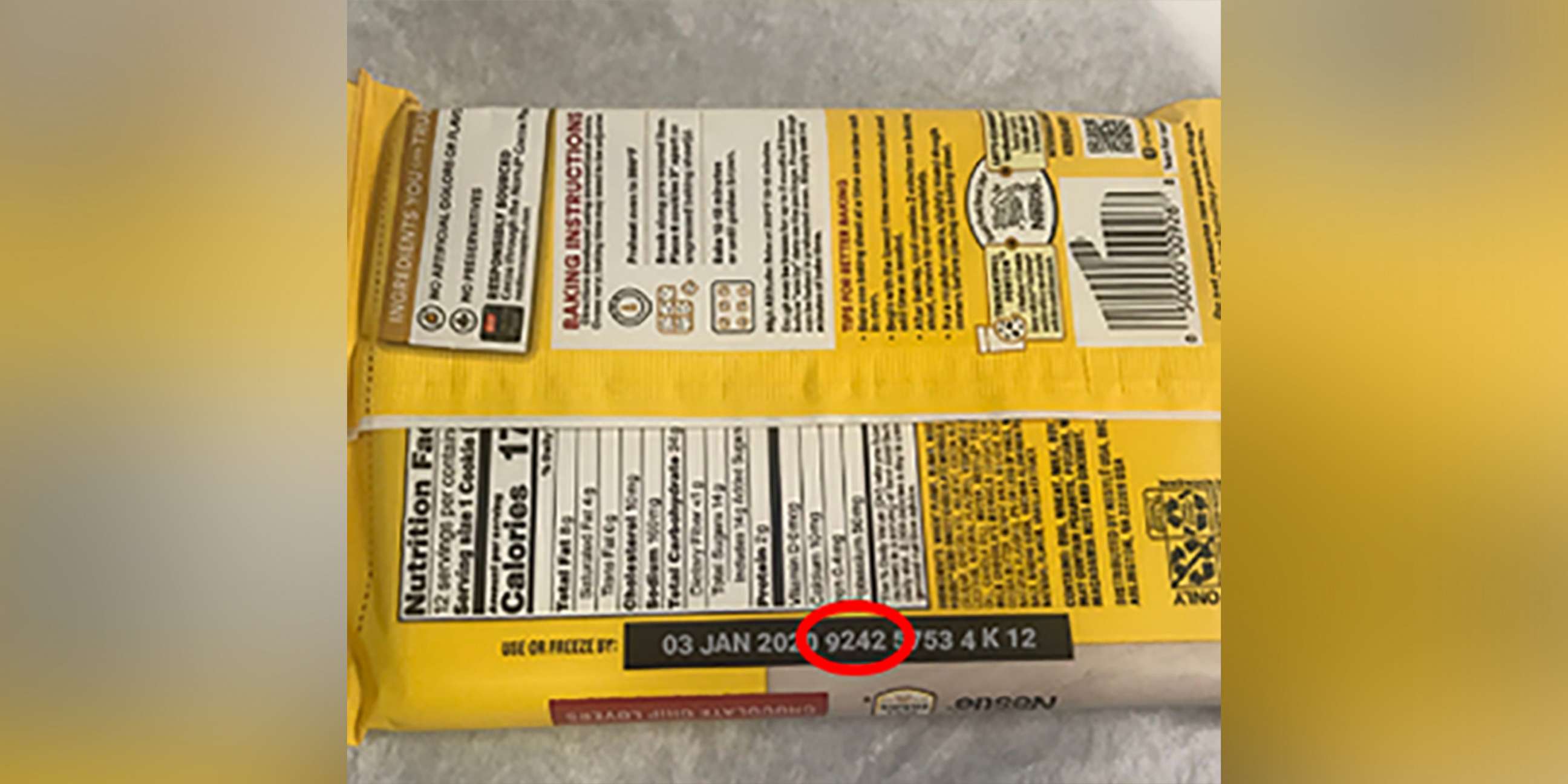 PHOTO: Nestlé announced a voluntary recall of ready-to-bake refrigerated Nestlé Toll House Cookie Dough products due to the potential presence of food-grade rubber pieces, on specific batch codes, Oct. 31, 2019.