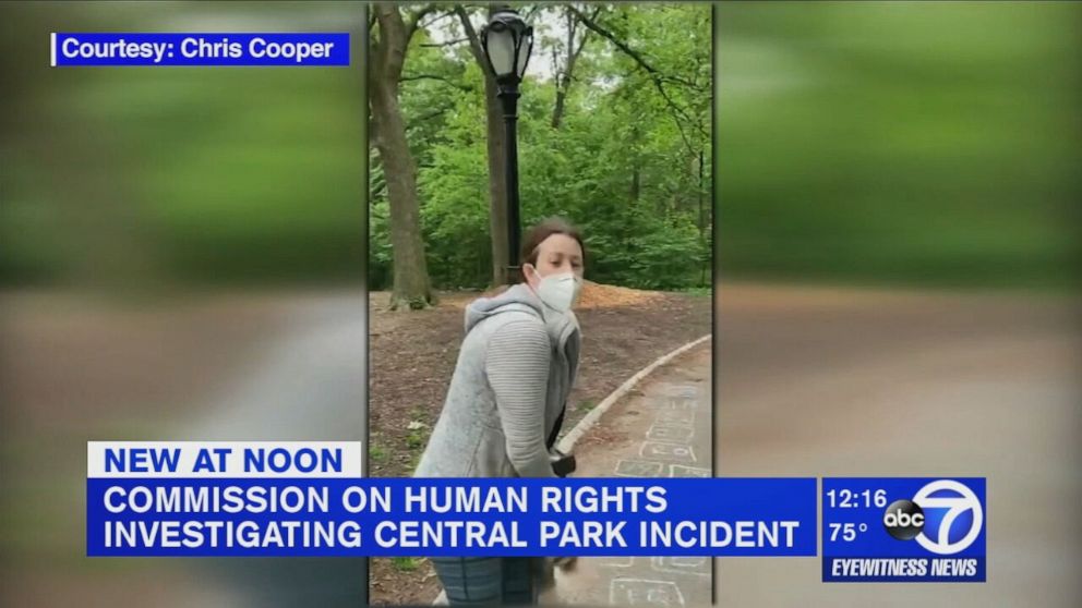 Investigation launched into Central Park incident involving white ...