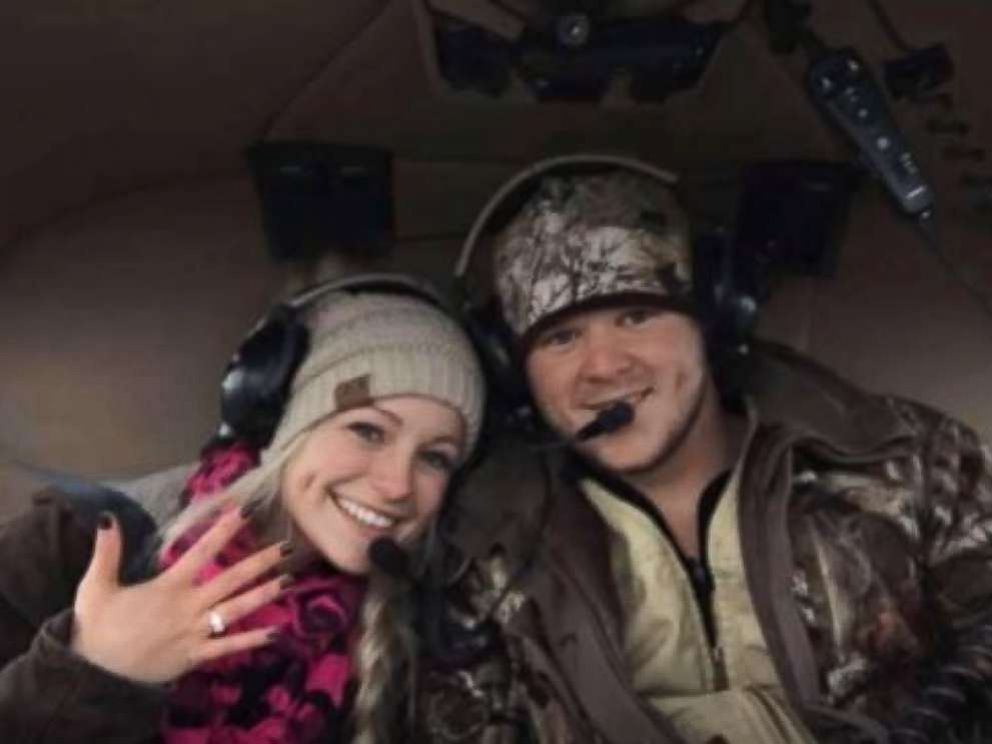 A young Texas couple died in a helicopter crash right after getting married.