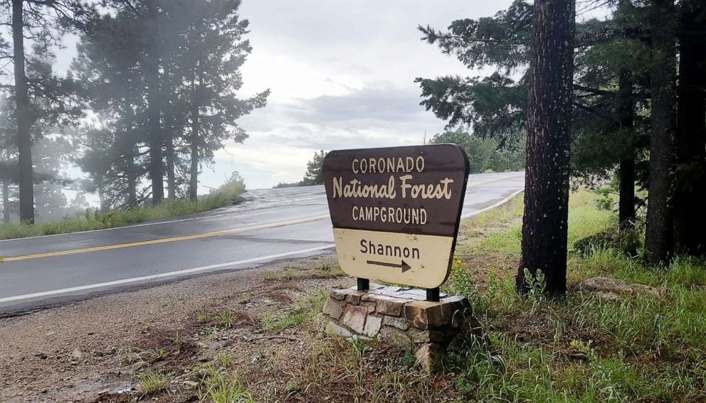 PHOTO: A sign for Coronado National Forest Campground is pictured in this photo posted on Twitter by Arizona Game and Fish Department.