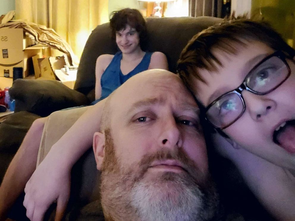 PHOTO: Rob Gorski of Akron, Ohio, is a single father and full-time caregiver to three autistic sons. During the novel coronavirus pandemic, his blog "The Autism Dad" has been a resource for families of special needs children.