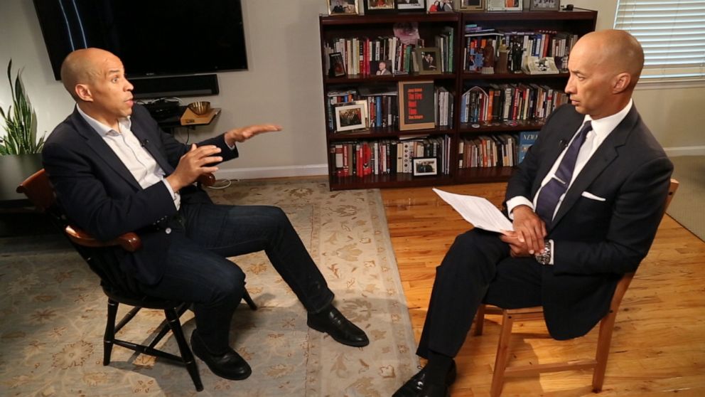 Sen. Cory Booker sat down with "Nightline" co-anchor Byron Pitts to discuss his 2020 campaign for president.