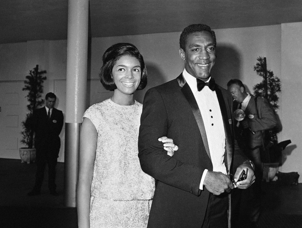 PHOTO: In this Sept. 12, 1965 file photo, Bill Cosby, right, and his wife Camille arrive at the TV Academy awards in the Hollywood section of Los Angeles.