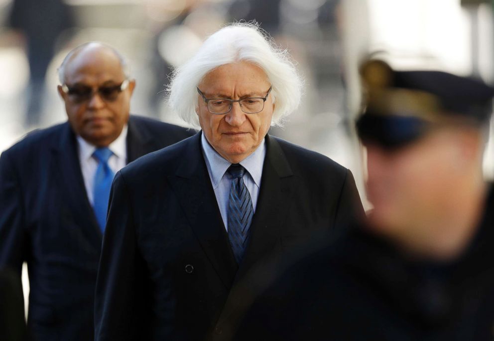 PHOTO: Attorney Tom Mesereau arrives for Bill Cosby's sexual assault trial, April 23, 2018, at the Montgomery County Courthouse in Norristown, Pa.