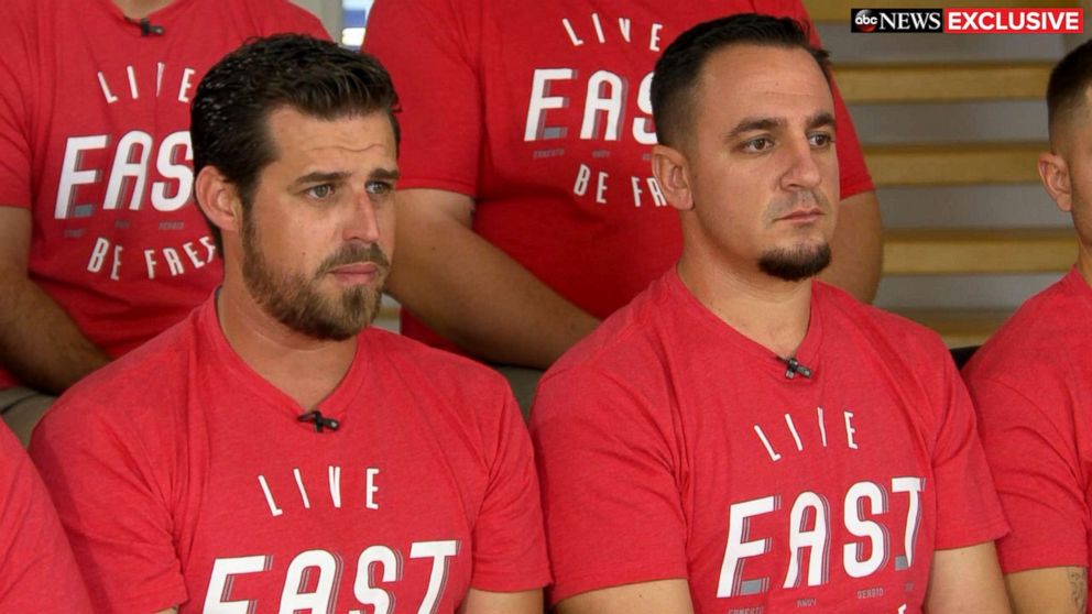 PHOTO: The groom and others who attended his bachelor party tell ABC News how difficult it was to lose four friends in a rafting accident in Costa Rica on Oct. 20, 2018.