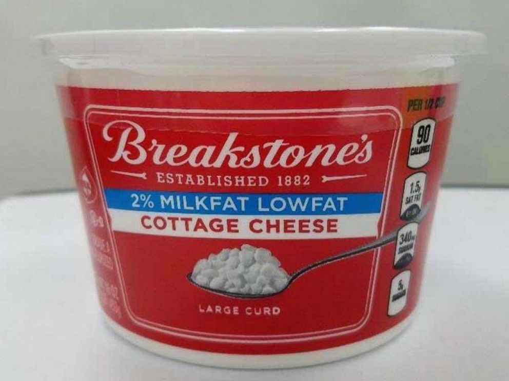 Breakstone S Cottage Cheese Voluntarily Recalled Over Possible