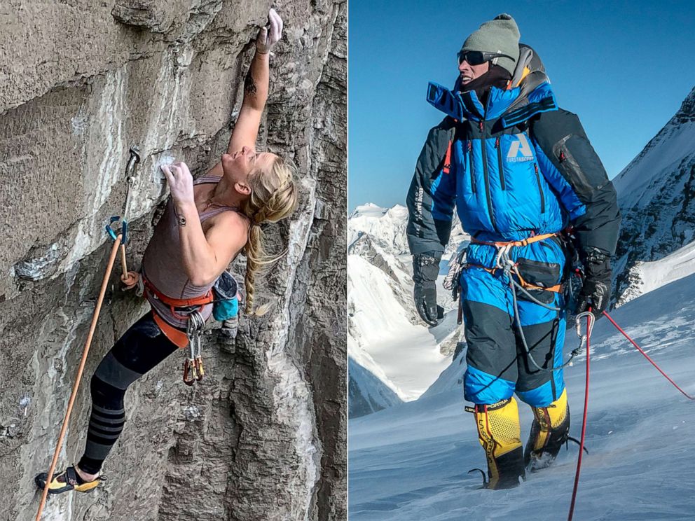 PHOTO: Rock climber Emily Harrington | Mountaineer Adrian Ballinger
