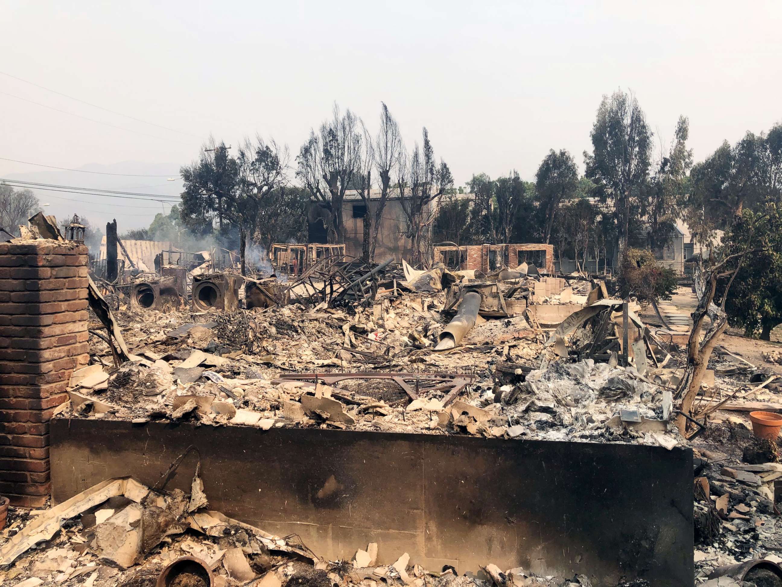 PHOTO: James and Marcella Shirks lost their Malibu, Calif., home during the wildfires.