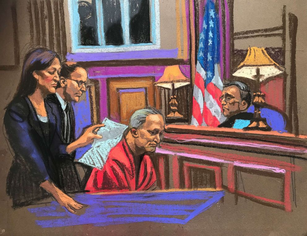 PHOTO: Robert Bowers, the man accused of shooting and killing 11 people inside a synagogue in Pittsburgh pleaded not guilty at his arraignment on federal charges, Nov. 1, 2018.