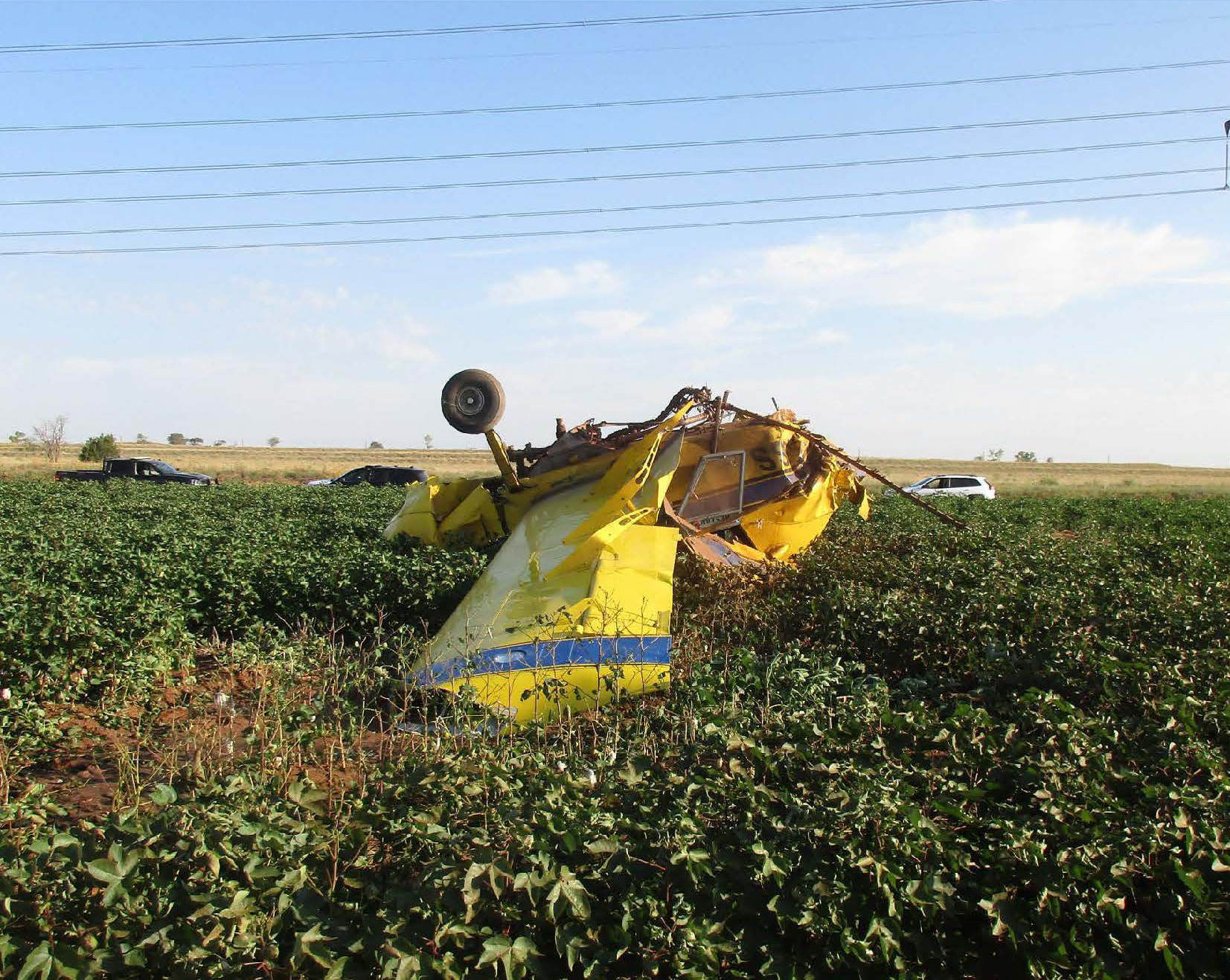 PHOTO: An airplane stalled after the pilot dumped 350 gallons of water of the plane, according a National Transportation Security Board accident report. There were only minor injuries.