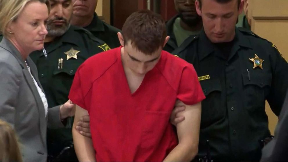 PHOTO: Nikolas Cruz appears in court, Feb. 19, 2018.