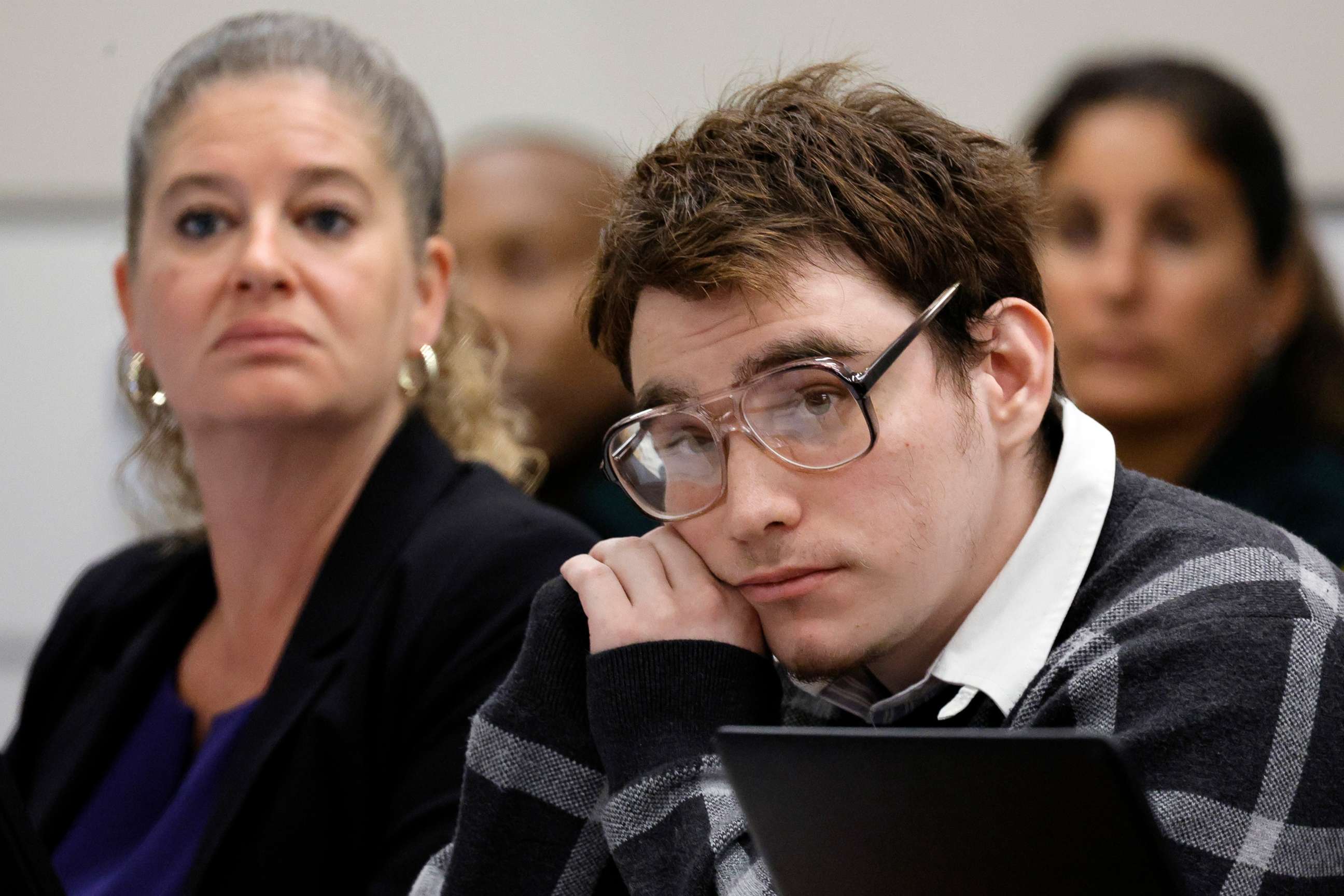 PHOTO: Nikolas Cruz is shown at the defense table during the penalty phase of the trial of  Marjory Stoneman Douglas High School shooter Nikolas Cruz at the Broward County Courthouse, Sept. 14, 2022, in Fort Lauderdale, Fla. 