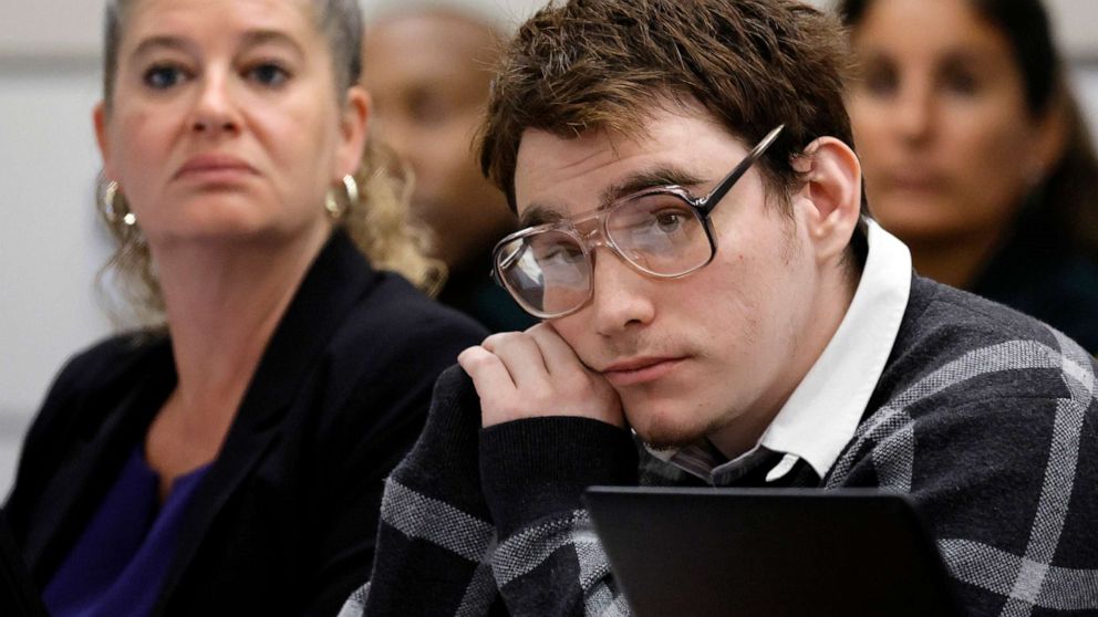 PHOTO: Nikolas Cruz is shown at the defense table during the penalty phase of the trial of  Marjory Stoneman Douglas High School shooter Nikolas Cruz at the Broward County Courthouse, Sept. 14, 2022, in Fort Lauderdale, Fla. 