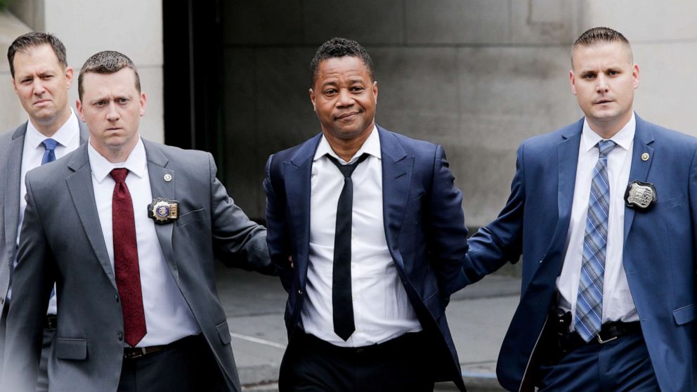 VIDEO: Cuba Gooding Jr. turns himself in to the NYPD