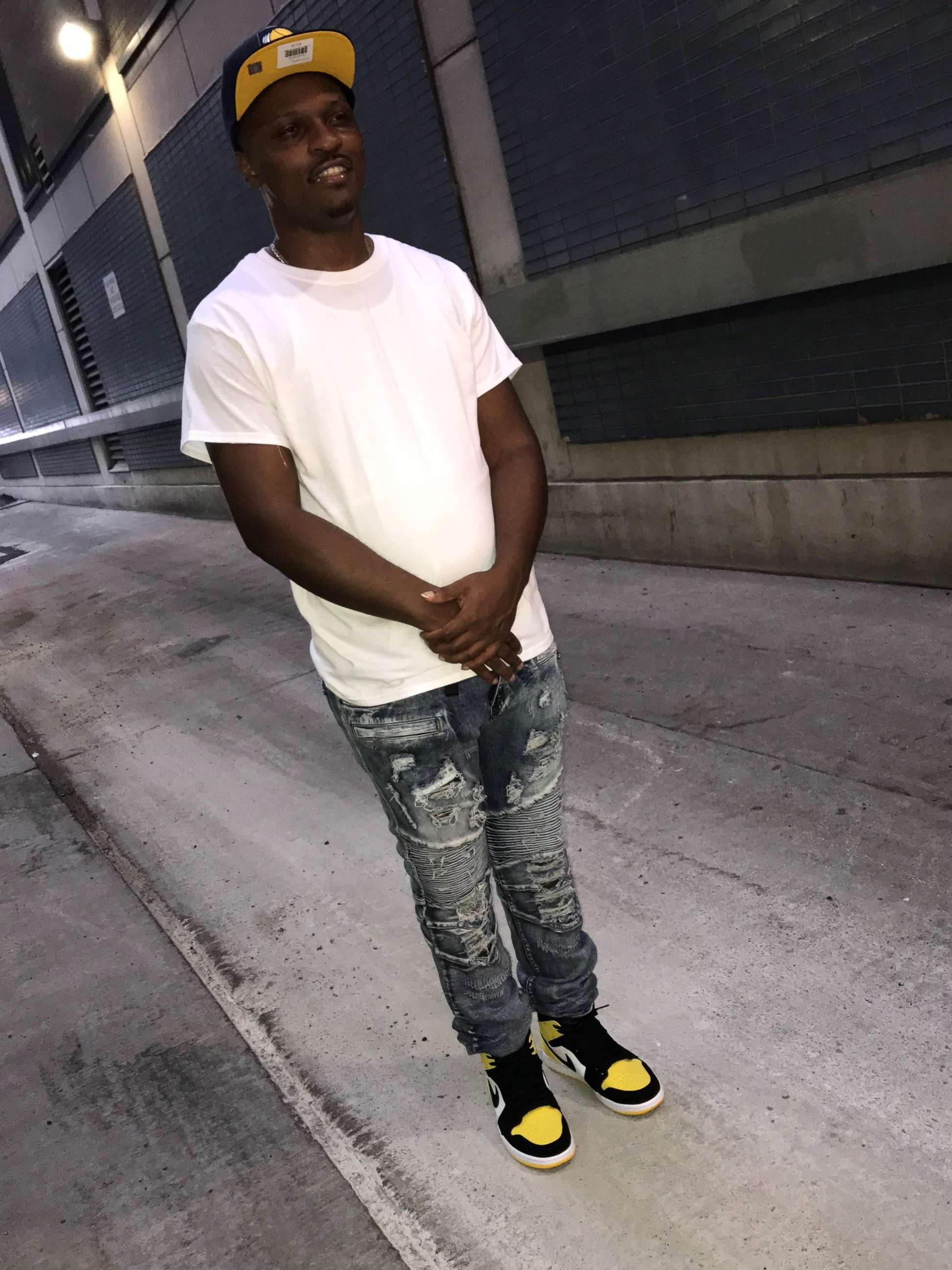 PHOTO: Rashad Cunningham, pictured here, was shot and killed by a police officer as he sat in front of his home in Gary, Indiana, on Aug. 17, 2019.