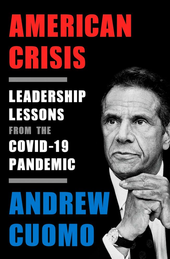 PHOTO: The cover of New York Gov. Andrew Cuomo's book, "American Crisis: Leadership Lessons From the COVID-19 Pandemic."