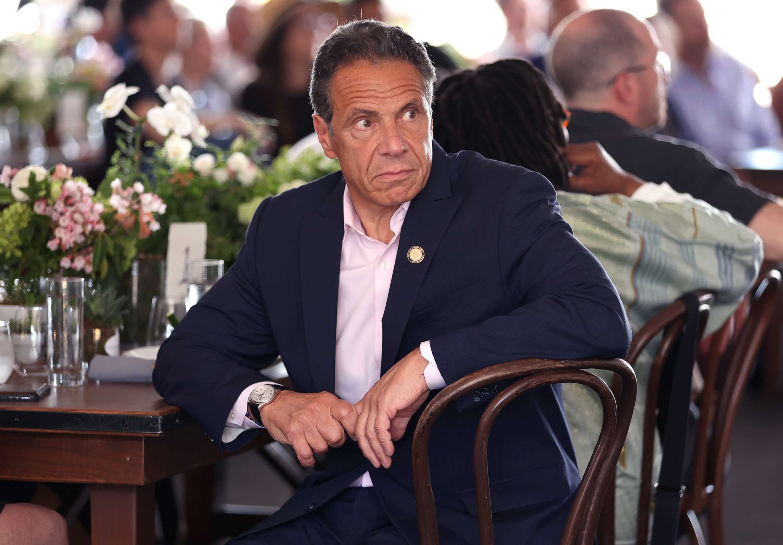 PHOTO: New York Gov. Andrew Cuomo attends an event, June 9, 2021, in New York City.