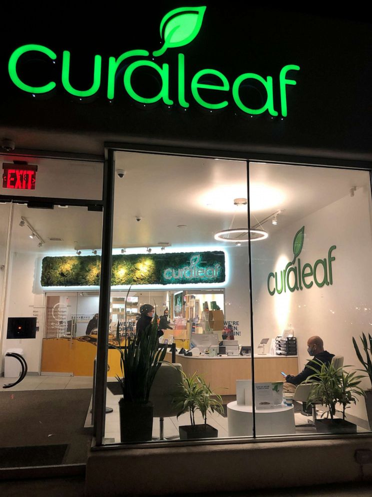 PHOTO: Curaleaf, Medical Marijuana dispensary, in Queens, New York.