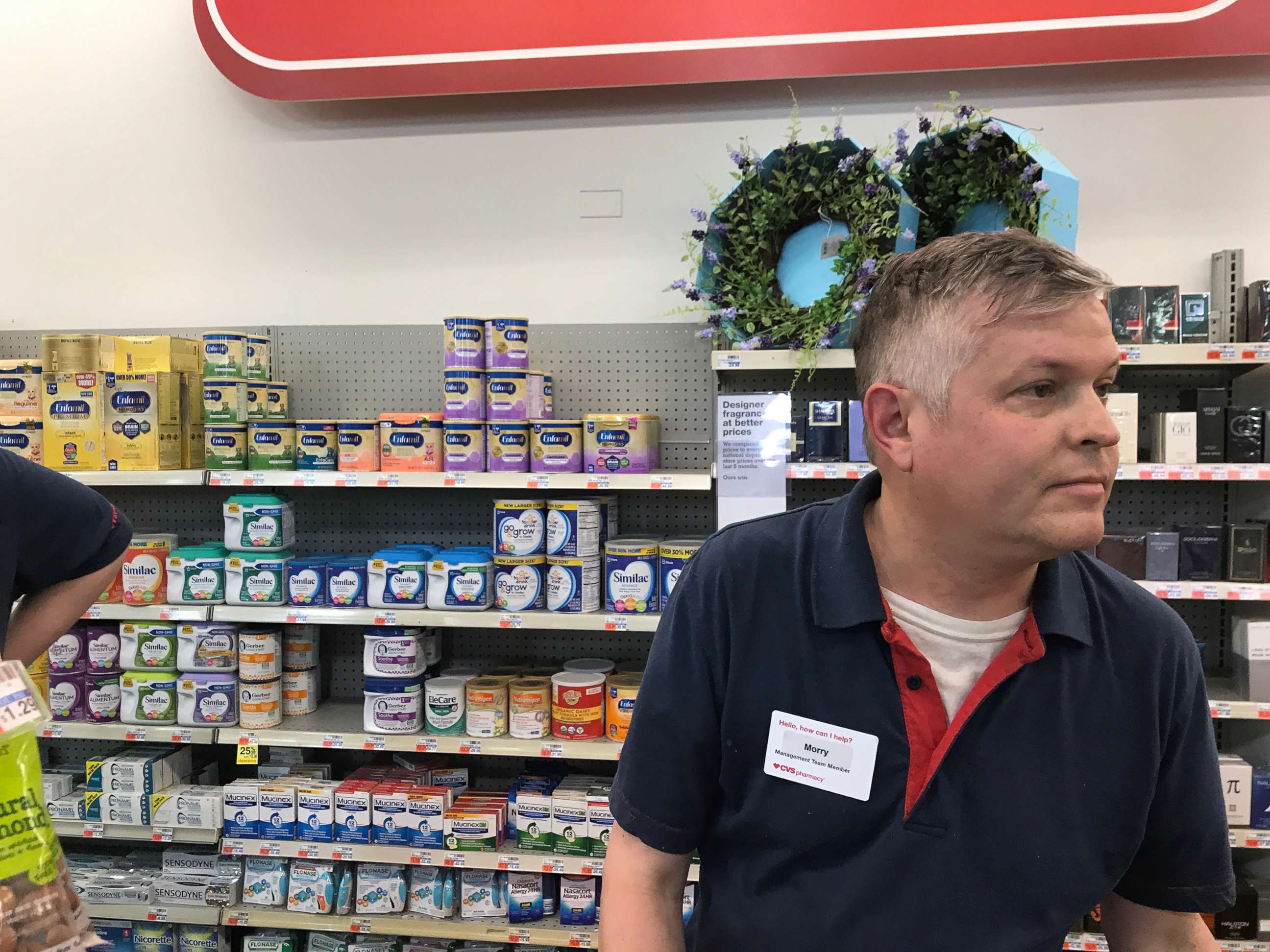 PHOTO: Morry Matson is pictured at a CVS pharmacy in Chicago in a photo taken by Camilla Hudson.