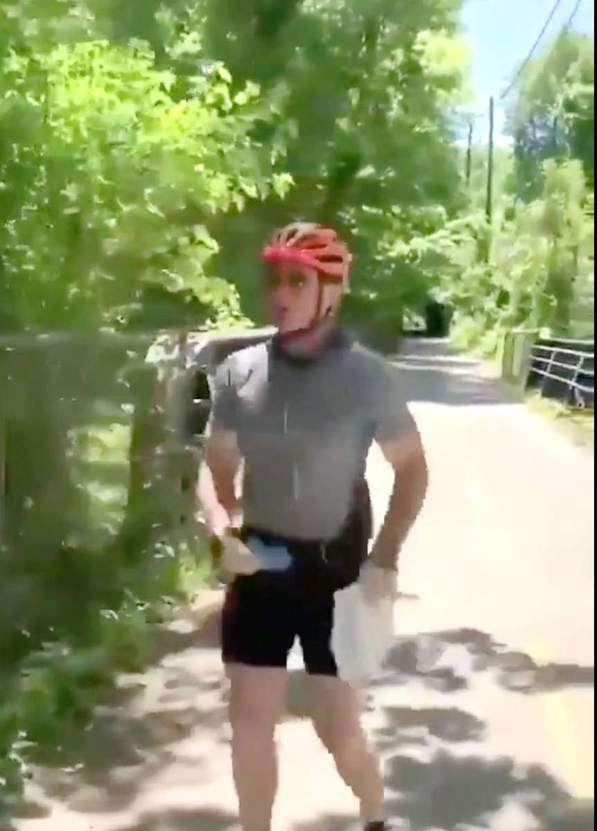 PHOTO: The Maryland-National Capital Park Police are searching for a man wanted in an alleged assault that happened on the Capital Crescent Trail in Montgomery County on June 1, 2020.