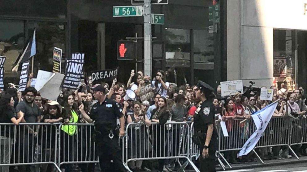 DACA announcement sparks protests nationwide, dozens arrested at Trump ...