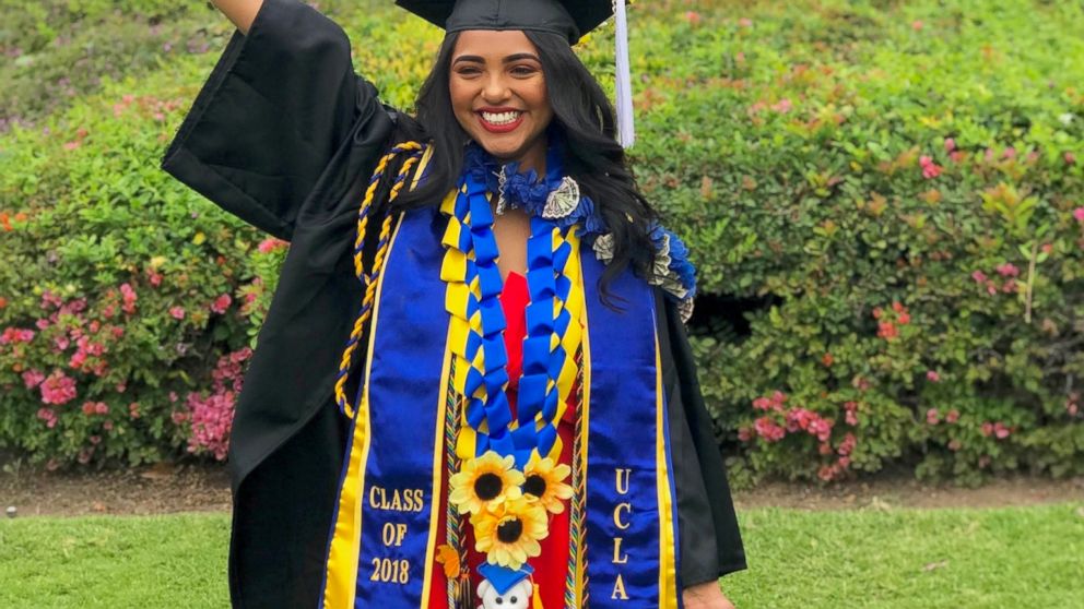 PHOTO: Daysy G. Palma graduated from the University of California, Los Angeles, in June 2018.