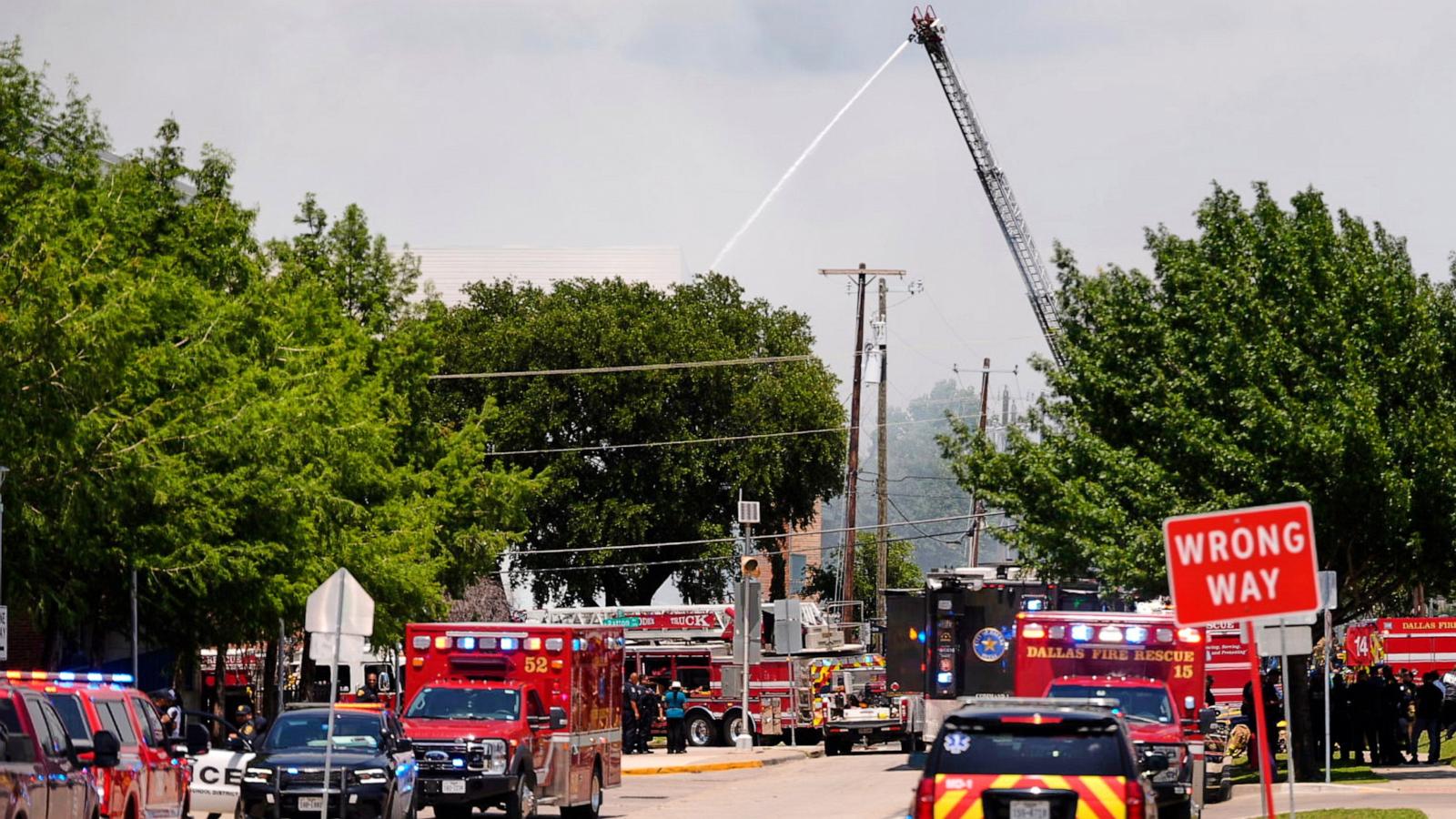  3 dead, including child, after explosion, massive fire at Dallas apartment complex