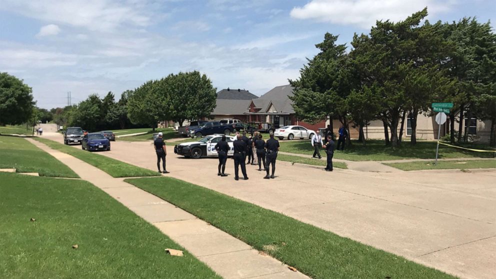 PHOTO: Police are investigating the death of a toddler found on a residential Dallas street on May 15, 2021.
