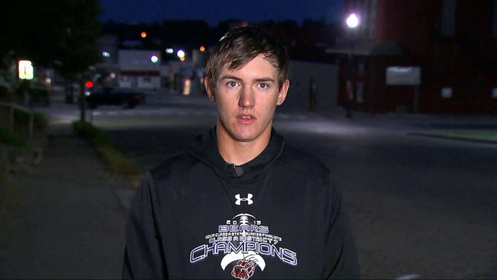 PHOTO: Dalton Jack is interviewed by ABC News' "Good Morning America," from Brooklyn, Iowa, Aug. 3, 2018.