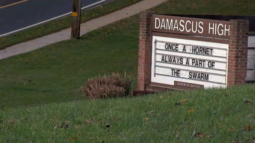 PHOTO: Four sophomore junior varsity football players from Damascus High School in Montgomery County, Md., have been charged with first-degree rape as adults.