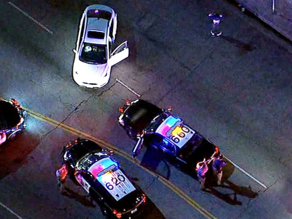 PHOTO: The chase began after the driver failed to yield to commands to stop by California Highway Patrol officers.