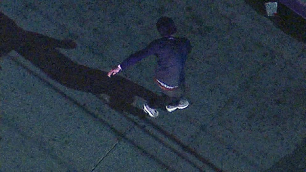 PHOTO: A slow police chase on Highway 101 California's San Fernando Valley ended unexpectedly when the driver exited the car and began break dancing in front of authorities.