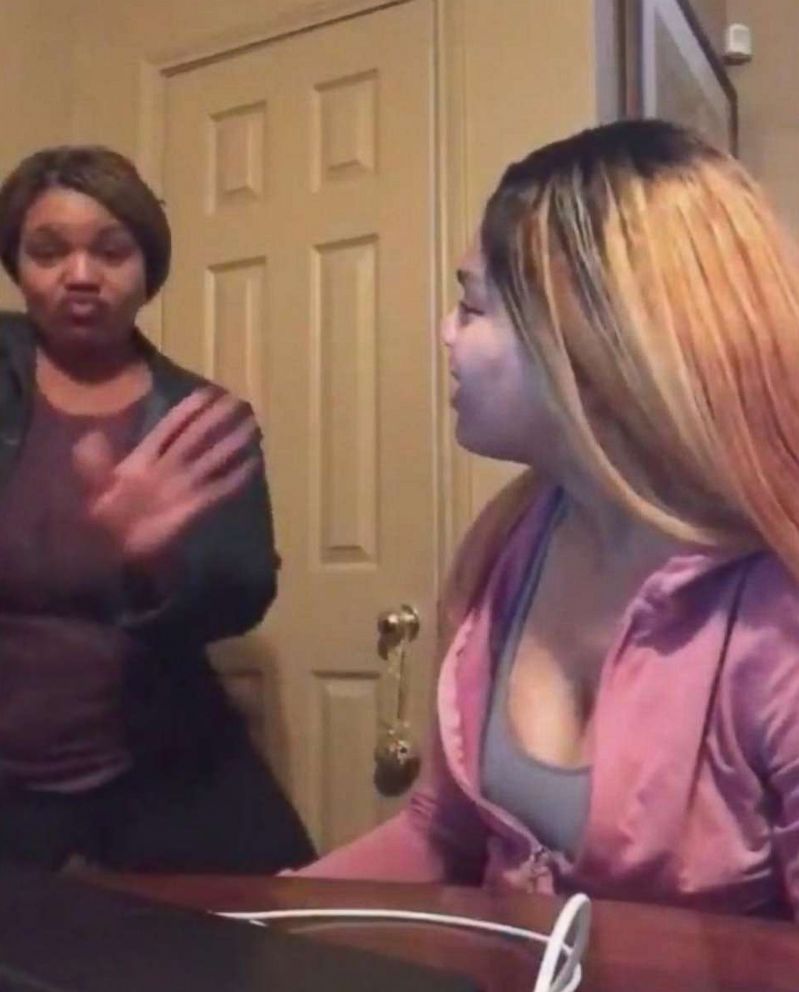 PHOTO: A young singer shows off her voice, but her mother steals the spotlight with hilarious dance moves.
