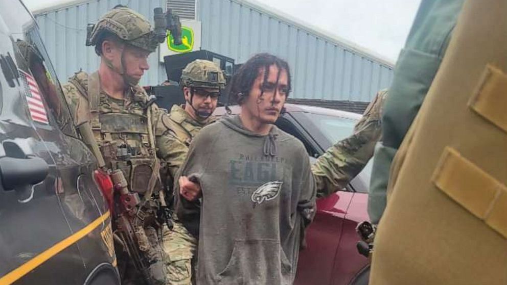 VIDEO: Video released from when police found escaped prisoner in Pennsylvania