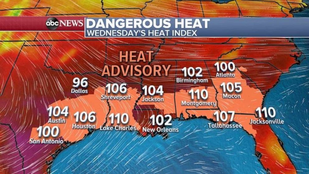 PHOTO: A heat advisory is in store over much of the U.S.