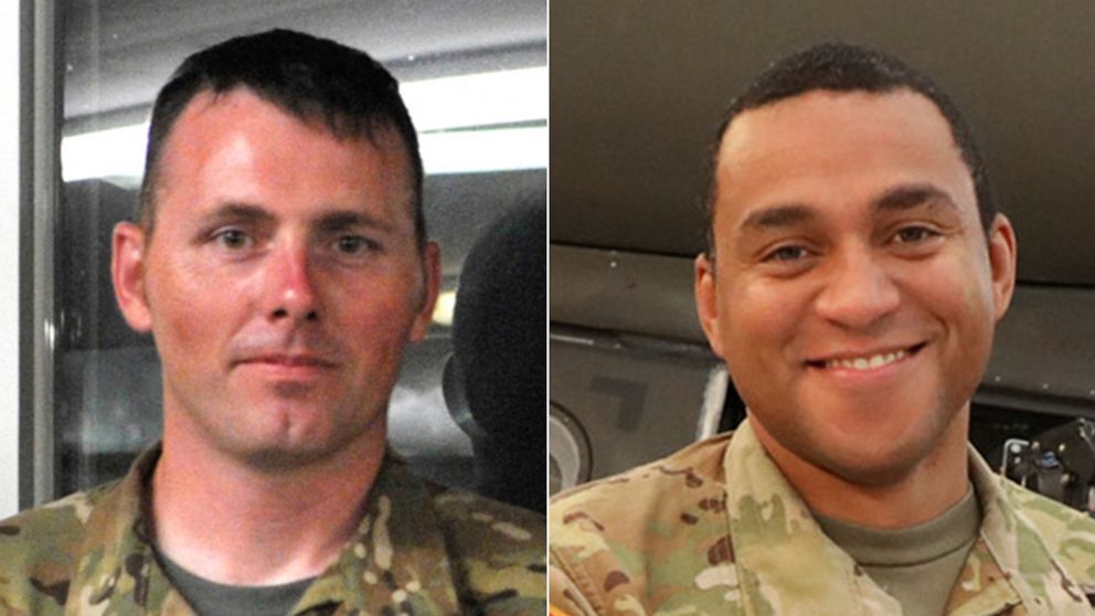 PHOTO: Chief Warrant Officer 3 Daniel Wadham and Chief Warrant Officer 3 Danny Randolph were tragically killed when the UH-60 Blackhawk helicopter crashed during a training flight near Highway 53 and Burwell Road in Huntsville, Alabama, on Feb. 15, 2023.