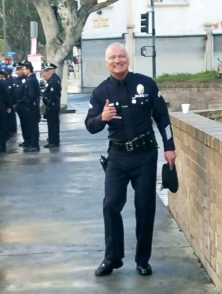 PHOTO: Officer Danny Reedy is pictured in this undated photo posted to Twitted by LAPD.
