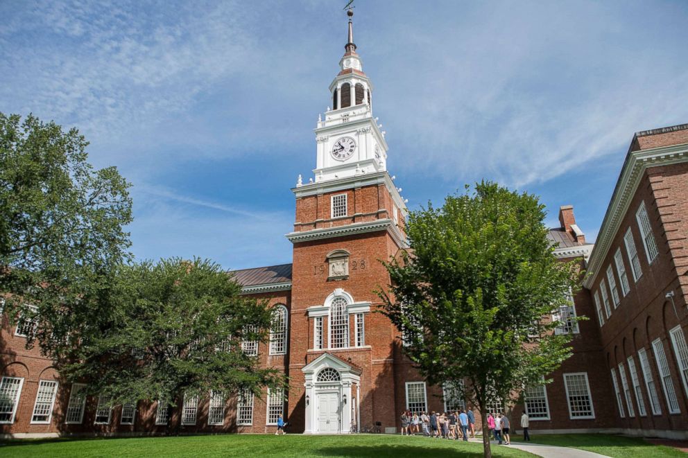 PHOTO: The Baker-Berry Library at Dartmouth College in Hanover, New Hampshire.