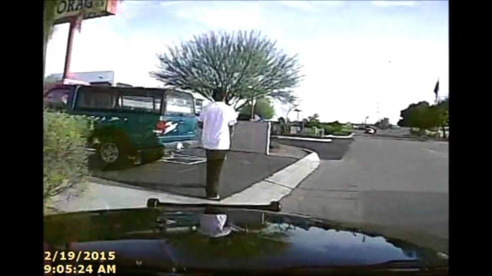 Video Watch Arizona Cop Crash Into Suspect to End Alleged Crime Spree ...