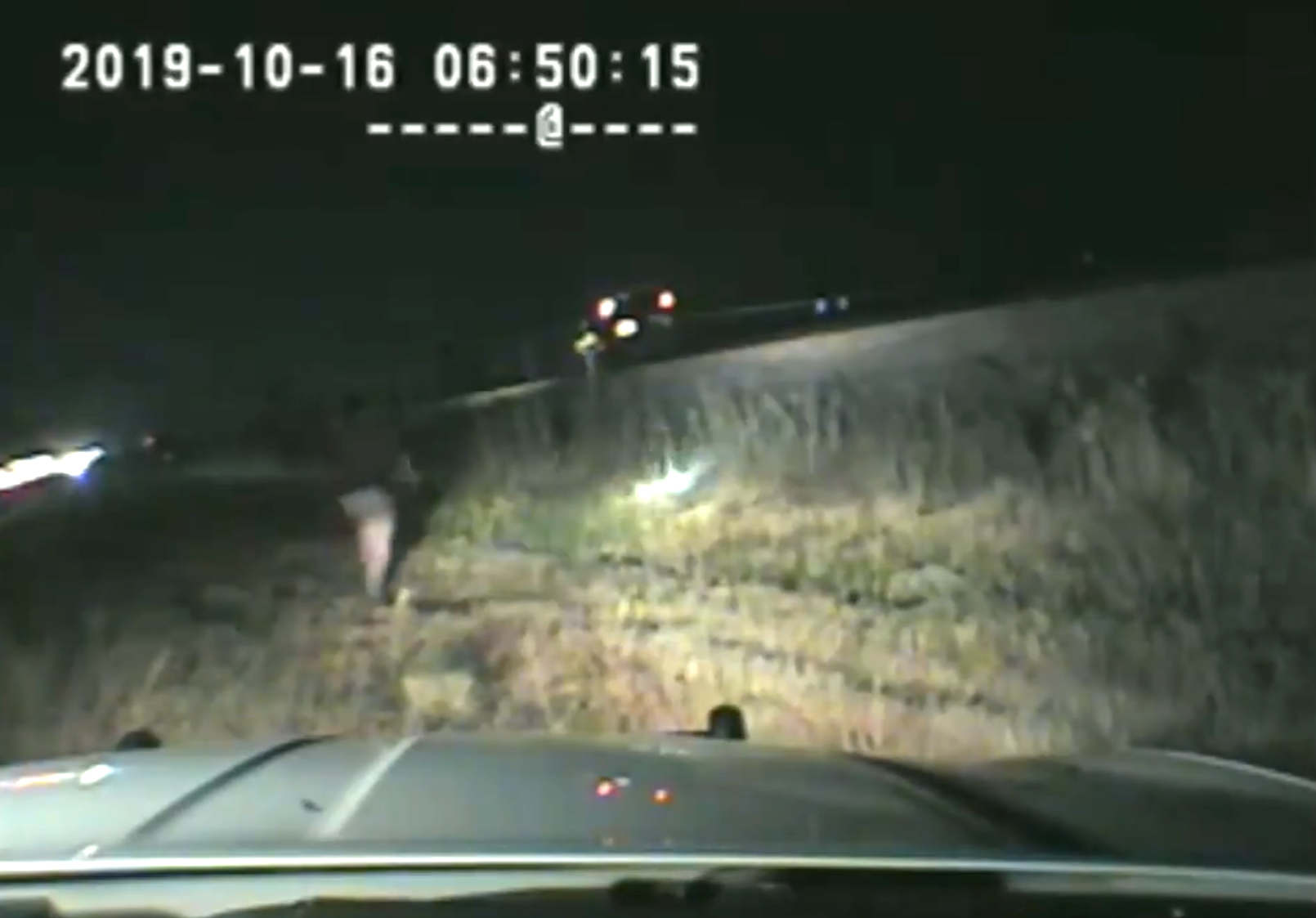 PHOTO: Utah State Trooper Ruben Correa was seen on his dashboard camera rescuing an unconscious man from a vehicle stopped on tracks as a train barreled toward them.