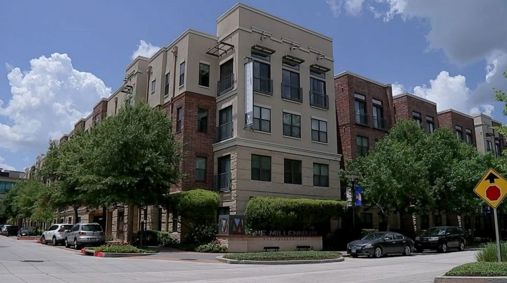 PHOTO: David Barnes’ home is in this apartment building in The Woodlands, Texas, but due to his detention in Russia, he has been away from the Lone Star State for nearly a year. 