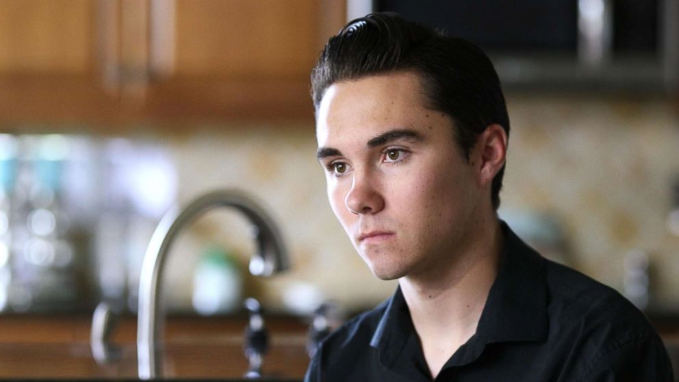 PHOTO: David Hogg, a senior at Marjory Stoneman Douglas High School, said, "There shouldn't be any more children that die."