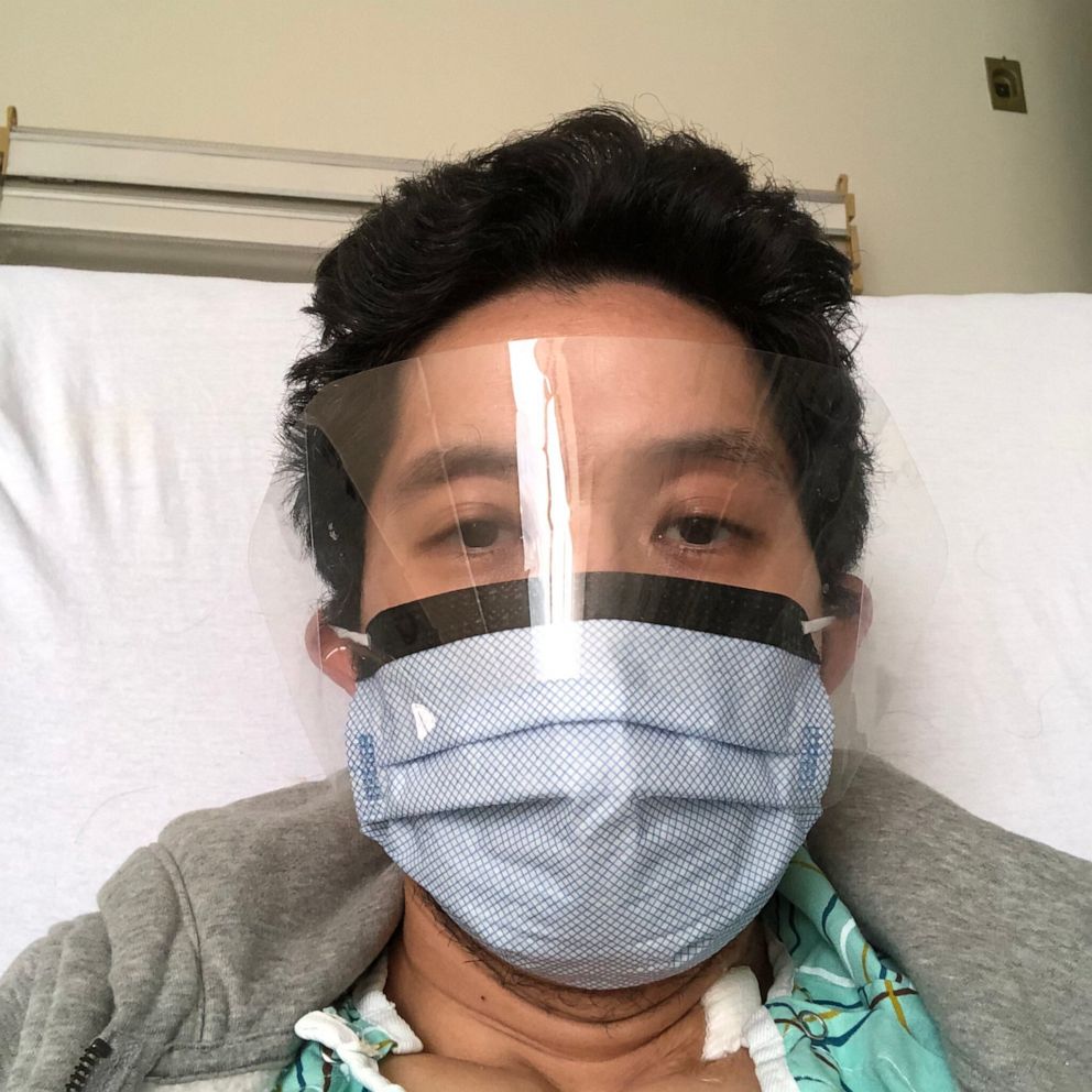PHOTO: "I owe my life to a ventilator. I wouldn’t be here if I wasn’t able to get connected to that life saving device," David Lat told "Nightline."