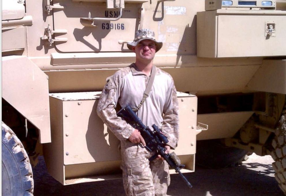 PHOTO: David Smith is a Navy veteran and served in Afghanistan as a medic.