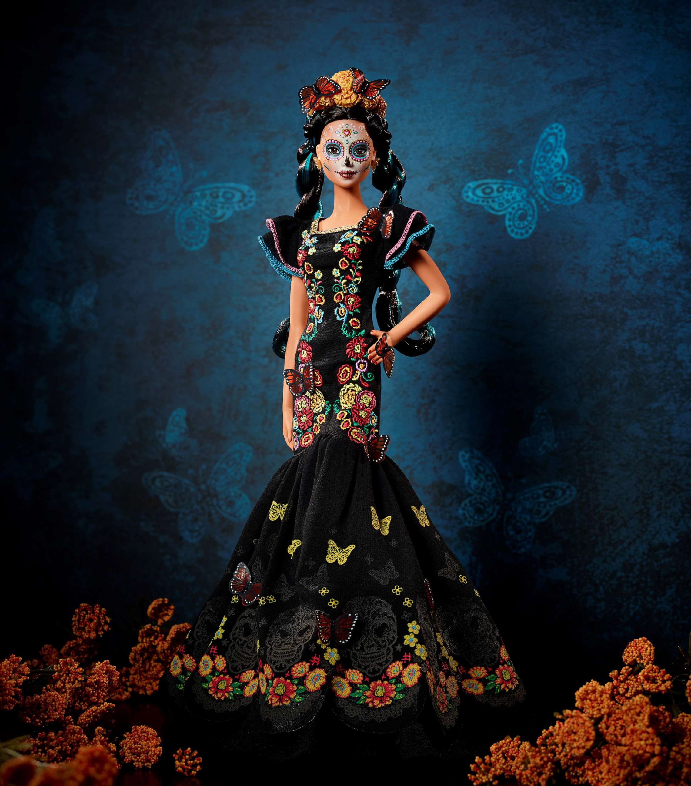 PHOTO: Mattel launches Barbie special edition as tribute to Mexican Day of the Dead, August 27, 2019.