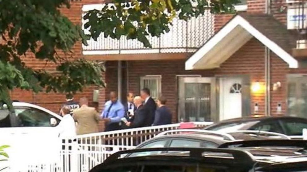 PHOTO: Two adults and three infants were stabbed at a day care center in the Flushing neighborhood of Queens, New York, Sept. 21, 2018. 