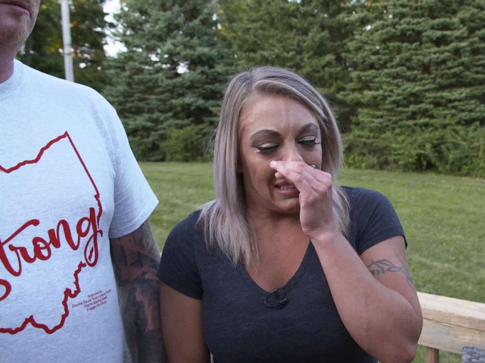 PHOTO: Holly Redman and James Williams were at the scene of the Dayton shooting and tried to help some of the gunshot victims.