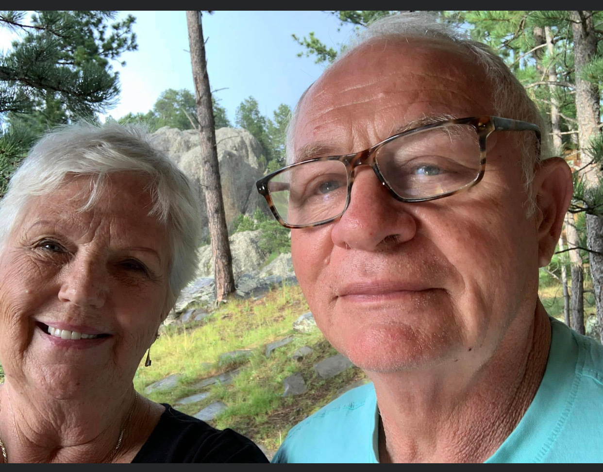 PHOTO: James Mueller, 76, and Donna Mueller, 75, both from Janesville, Wis., died after being injured in a lightning strike in Lafayette Park in front of the White House.