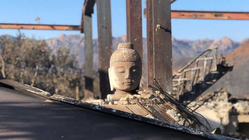 PHOTO: Yvonne DeLaRosa Green's home in Malibu, Calif., was destroyed by the Woolsey Fire.